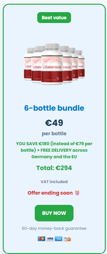 Buy Balansvia 6 Bottle
